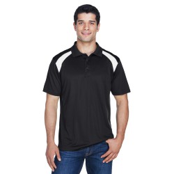 Adult 4 oz. Polytech Colorblock Polo