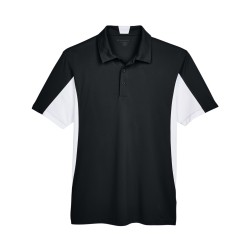 Men's Side Blocked Micro-Piqué Polo