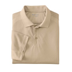 Men's 3.8 oz. Polytech Mesh Insert Polo