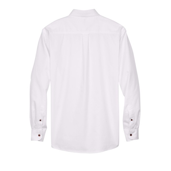 Men's Easy Blend Long-Sleeve TwillShirt withStain-Release