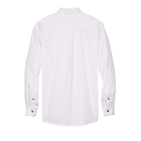 Men's Easy Blend Long-Sleeve TwillShirt withStain-Release