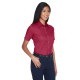 Ladies' Easy Blend Short-Sleeve Twill Shirt withStain-Release
