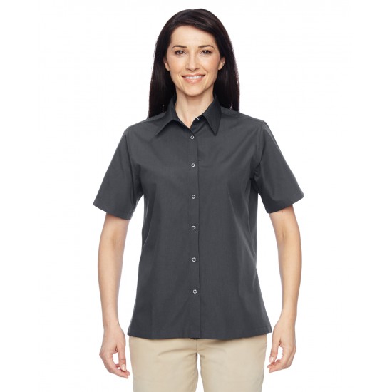 Ladies' Advantage Snap Closure Short-Sleeve Shirt