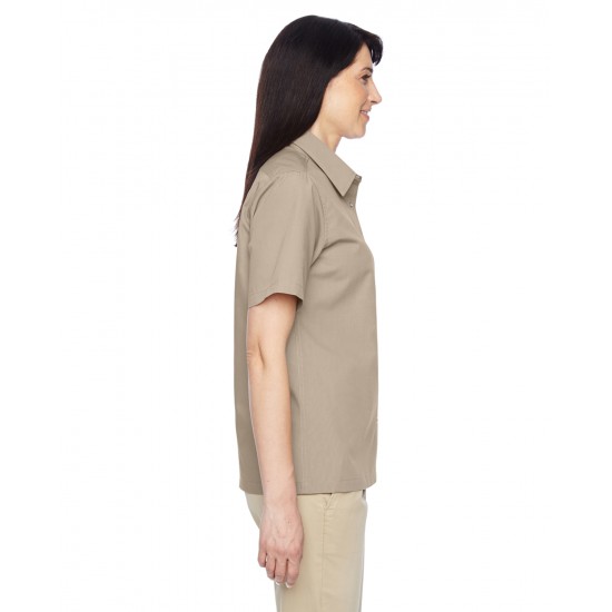 Ladies' Advantage Snap Closure Short-Sleeve Shirt