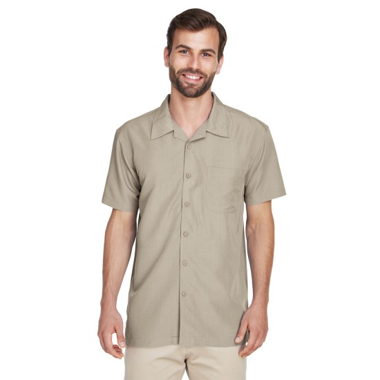 Men's Barbados Textured Camp Shirt