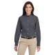 Ladies' Foundation 100% Cotton Long-Sleeve Twill Shirt withTeflon
