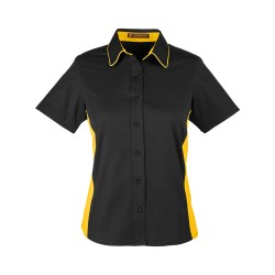 Ladies' Flash IL Colorblock Short Sleeve Shirt