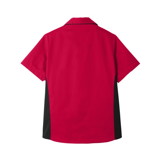Ladies' Flash IL Colorblock Short Sleeve Shirt