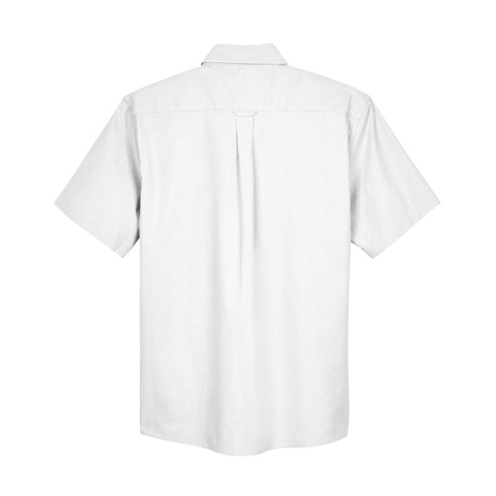 Men's Short-Sleeve Oxford with Stain-Release