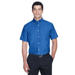 Men's Short-Sleeve Oxford with Stain-Release