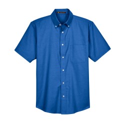 Men's Short-Sleeve Oxford with Stain-Release