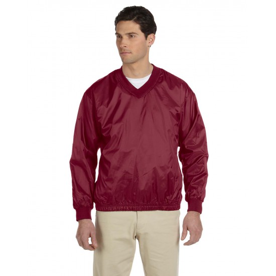 Athletic V-Neck Pullover Jacket