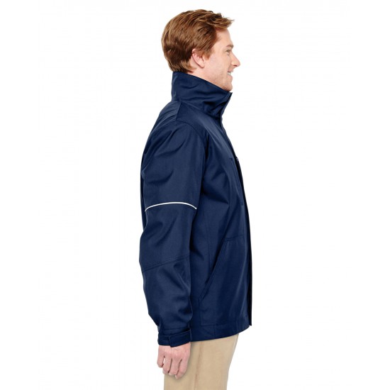Adult Contract 3-in-1 Jacket with Daytime Hi-Vis Fleece Vest