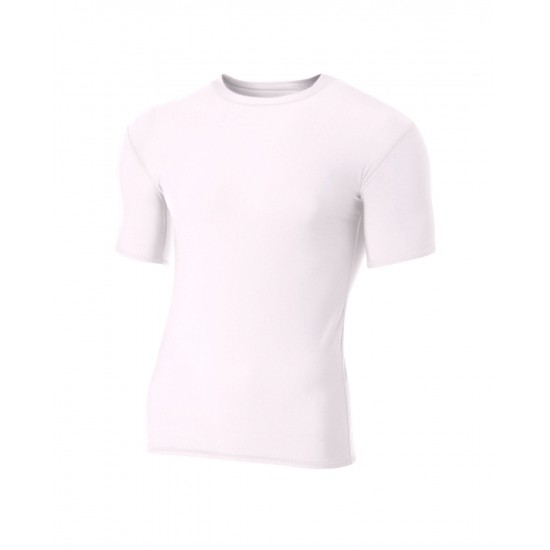 A4 - Adult Polyester Spandex Short Sleeve Compression T-Shirt