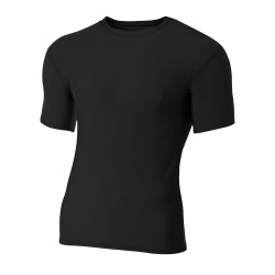 A4 - Adult Polyester Spandex Short Sleeve Compression T-Shirt