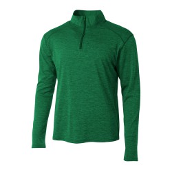 A4 - Men's Tonal Space-Dye Quarter-Zip