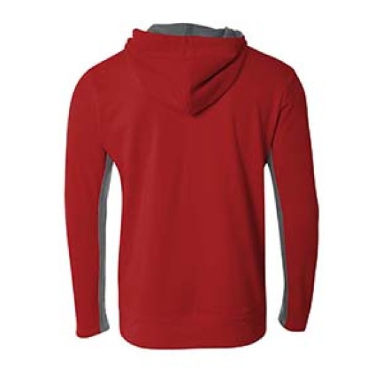 A4 - Adult Tech Fleece Full Zip Hooded Sweatshirt