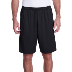 A4 - Men's Color Block Pocketed Short