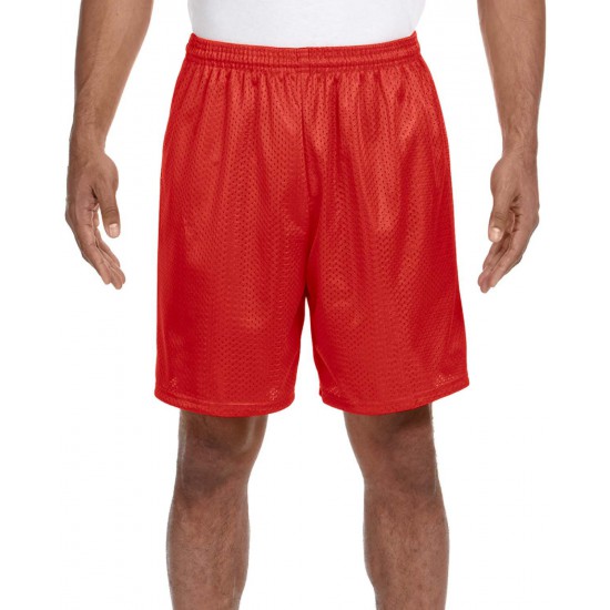 A4 - Adult Seven Inch Inseam Mesh Short