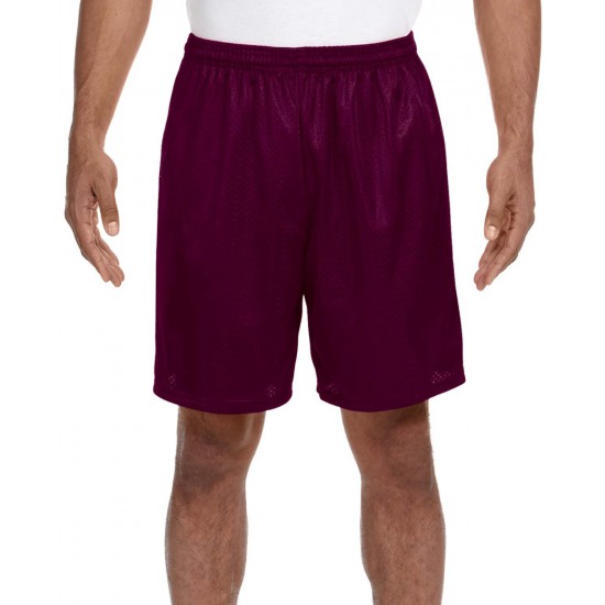 A4 - Adult Seven Inch Inseam Mesh Short