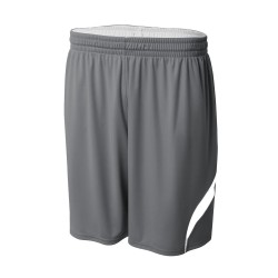 A4 - Adult Performance Doubl/Double Reversible Basketball Short