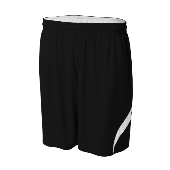 A4 - Adult Performance Doubl/Double Reversible Basketball Short