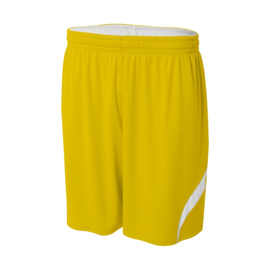 A4 - Adult Performance Doubl/Double Reversible Basketball Short