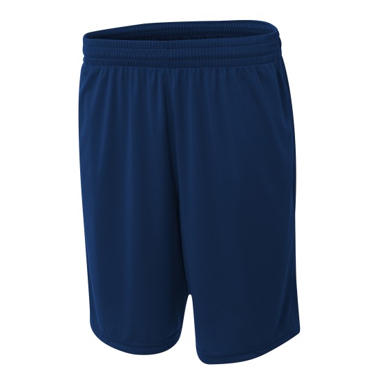 A4 - Adult Player 10" Pocketed Polyester Short