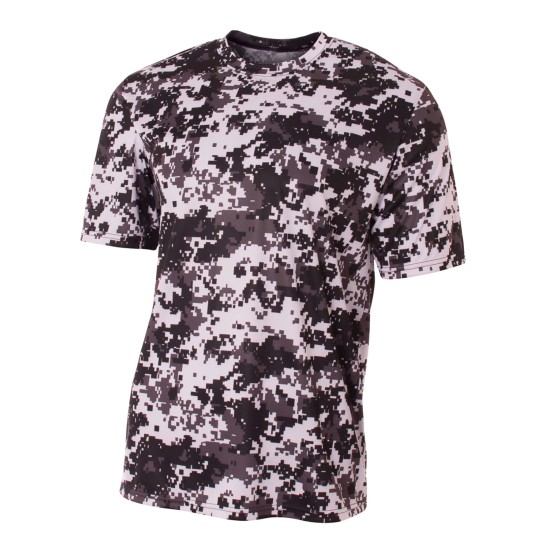 A4 - Youth Camo Performance Crew T-Shirt