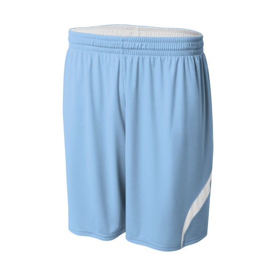 A4 - Youth Performance Double/Double Reversible Basketball Short