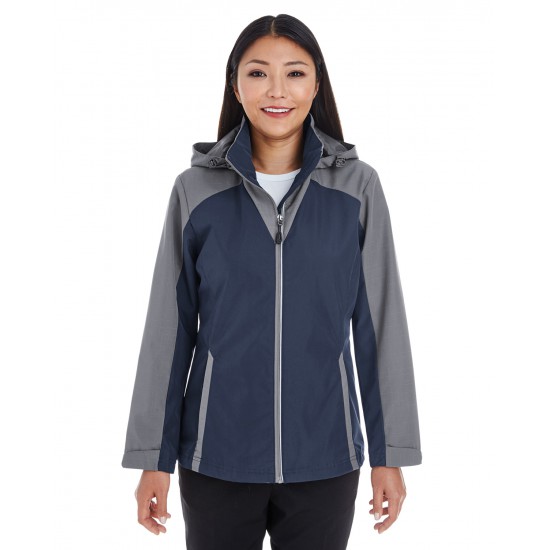 Ladies' Embark Interactive Colorblock Shell with Reflective Printed Panels