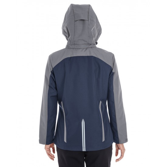 Ladies' Embark Interactive Colorblock Shell with Reflective Printed Panels