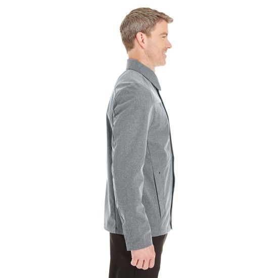 Men's Edge Soft Shell Jacket with Fold-Down Collar