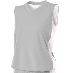 A4 - Ladies' Reversible Moisture Management Muscle Shirt