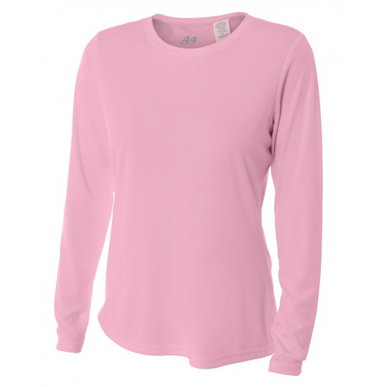 A4 - Ladies' Long Sleeve Cooling Performance Crew Shirt