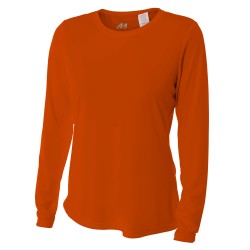 A4 - Ladies' Long Sleeve Cooling Performance Crew Shirt