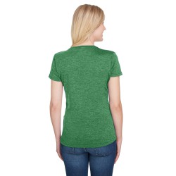 A4 - Ladies' Tonal Space-Dye T-Shirt