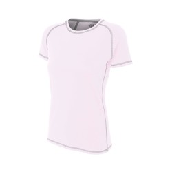 A4 - Ladies' Raglan Tee Shirt w/ Flatlock Stitching