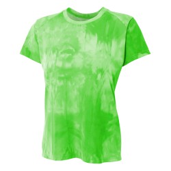 A4 - Ladies' Cloud Dye Tech T-Shirt