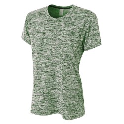 A4 - Ladies' Space Dye Tech T-Shirt