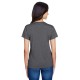 A4 - Ladies' Topflight Heather V-Neck T-Shirt