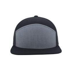 6-Panel Arch Snapback Trucker Cap