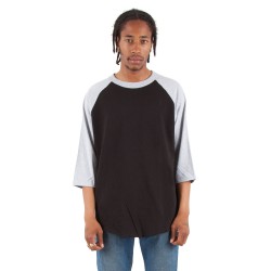 Adult 6 oz., 3/4-Sleeve Raglan T-Shirt