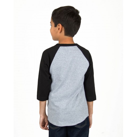 Youth 6 oz., 3/4-Sleeve Raglan