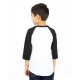 Youth 6 oz., 3/4-Sleeve Raglan