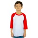 Youth 6 oz., 3/4-Sleeve Raglan