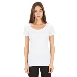 Ladies' CVC Scoop T-Shirt