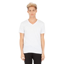 Men's CVC V-Neck T-Shirt