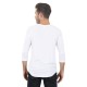 Unisex 4.6 oz. Tri-Blend 3/4-Sleeve Raglan T-Shirt