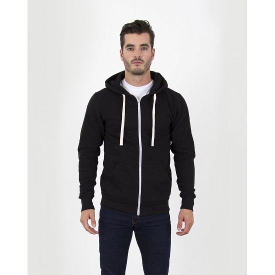 Unisex 7.8 oz. Tri-Blend Full-Zip Hoodie T-Shirt